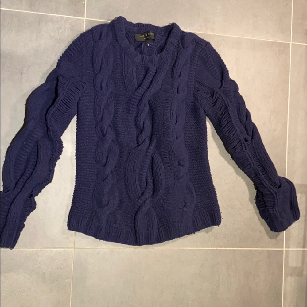 Rag & Bone cable knit sweater